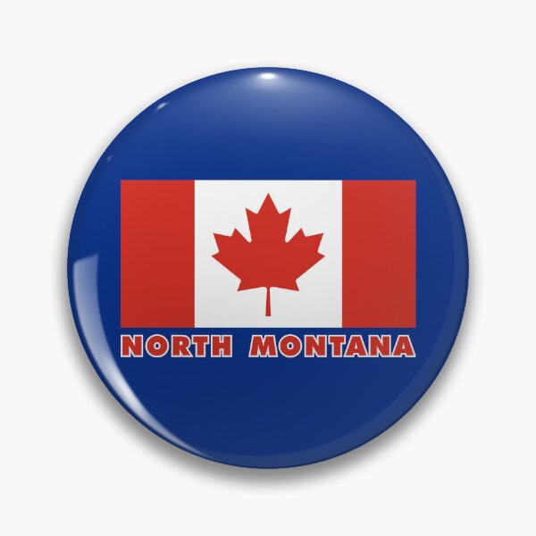 Item preview, Canadian Flag for North Montana designed and sold by Karate Octopus.