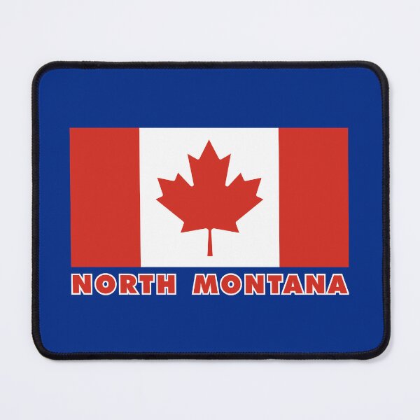 Item preview, Canadian Flag for North Montana designed and sold by Karate Octopus.