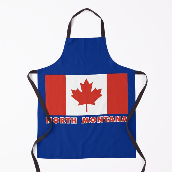 Item preview, Canadian Flag for North Montana designed and sold by Karate Octopus.
