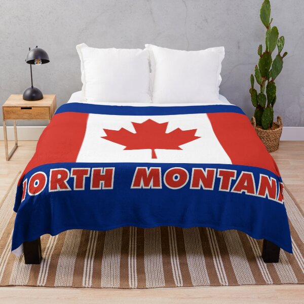 Item preview, Canadian Flag for North Montana designed and sold by Karate Octopus.