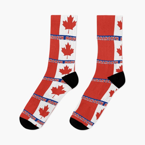 Item preview, Canadian Flag for North Montana designed and sold by Karate Octopus.