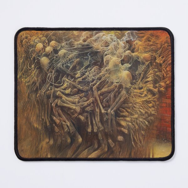 Item preview, zdzisław beksiński - untitled Zdzislaw Beksinski - Zdzislaw Beksinski canvas designed and sold by stevengrossman.