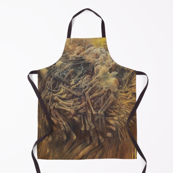 Item preview, zdzisław beksiński - untitled Zdzislaw Beksinski - Zdzislaw Beksinski canvas designed and sold by stevengrossman.