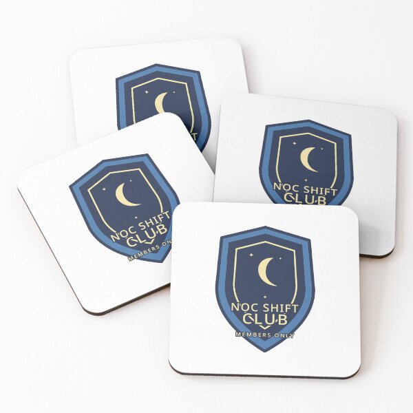 Item preview, Night Shift Nurse Sticker NOC Shift Club RN Gift designed and sold by Jacqueline Flynt.