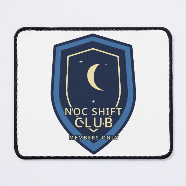Item preview, Night Shift Nurse Sticker NOC Shift Club RN Gift designed and sold by Jacqueline Flynt.