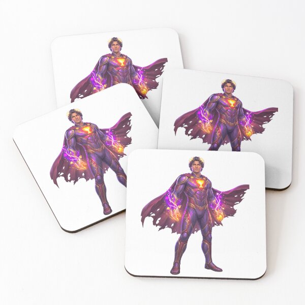 Item preview, Purple Fantasy Warrior Magic Hero designed and sold by STOXT.