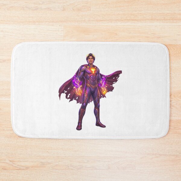 Item preview, Purple Fantasy Warrior Magic Hero designed and sold by STOXT.