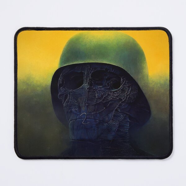 Item preview, zdzisław beksiński - untitled Zdzislaw Beksinski - Zdzislaw Beksinski canvas designed and sold by stevengrossman.