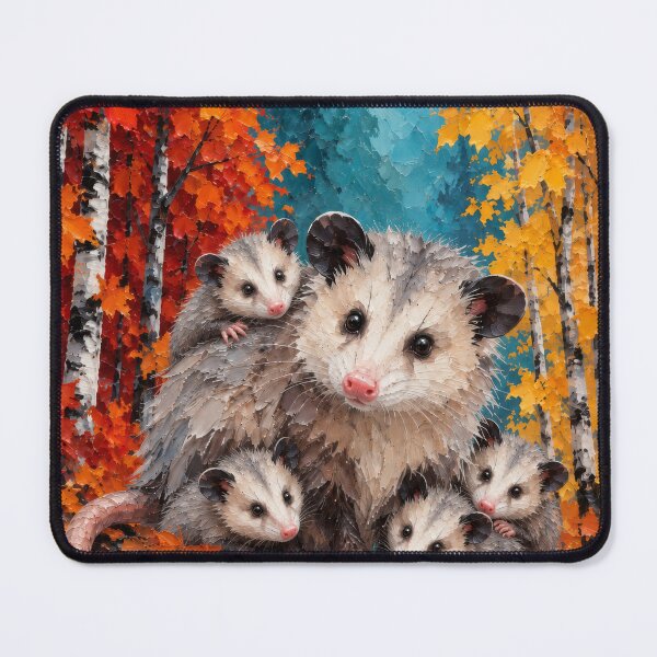 Item preview, Autumn opossum resilience designed and sold by scicilysimonee.
