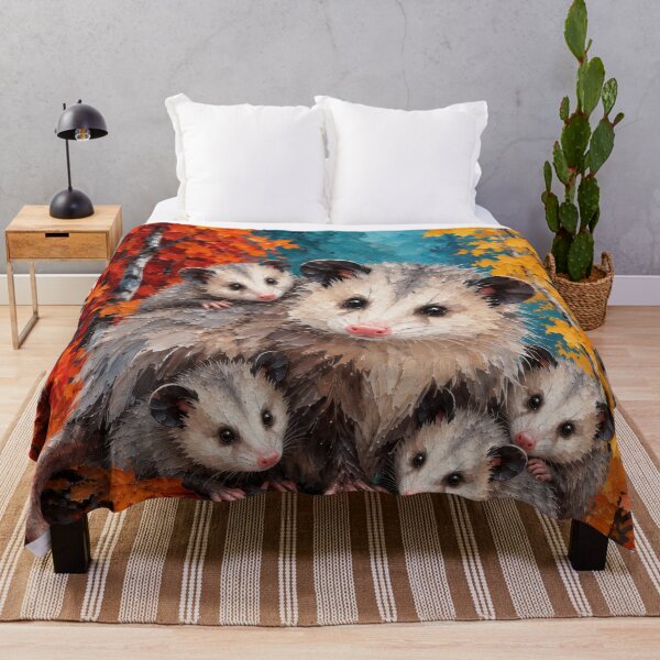 Item preview, Autumn opossum resilience designed and sold by scicilysimonee.