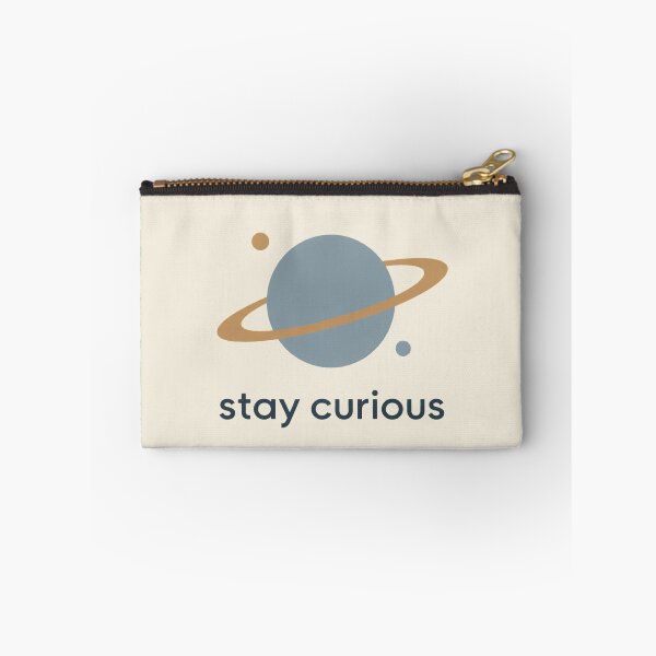 Item preview, Stay Curious Minimalist Ringed Planet designed and sold by Mostafa Studio.