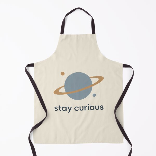 Item preview, Stay Curious Minimalist Ringed Planet designed and sold by Mostafa Studio.