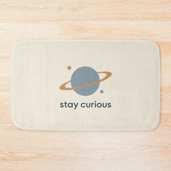 Item preview, Stay Curious Minimalist Ringed Planet designed and sold by Mostafa Studio.