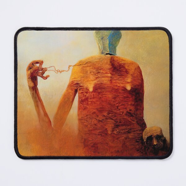 Item preview, zdzisław beksiński - untitled Zdzislaw Beksinski - Zdzislaw Beksinski canvas designed and sold by stevengrossman.