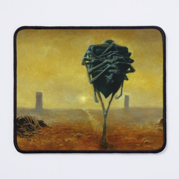 Item preview, zdzisław beksiński - untitled Zdzislaw Beksinski - Zdzislaw Beksinski canvas designed and sold by stevengrossman.