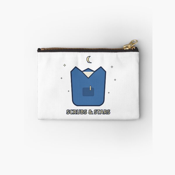 Item preview, Night Shift Nurse Sticker Scrubs and Stars RN Gift designed and sold by Jacqueline Flynt.