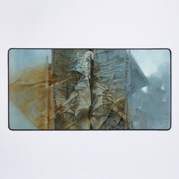 Item preview, zdzisław beksiński - untitled Zdzislaw Beksinski - Zdzislaw Beksinski canvas designed and sold by stevengrossman.