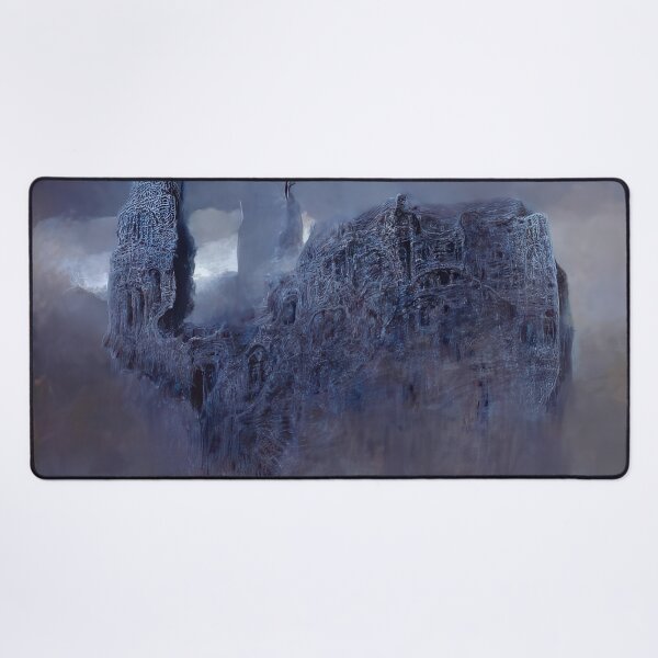 Item preview, zdzisław beksiński - untitled Zdzislaw Beksinski - Zdzislaw Beksinski canvas designed and sold by stevengrossman.