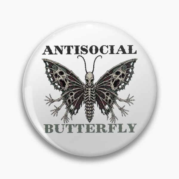 Item preview, Antisocial Butterfly designed and sold by Hexcellent Designs.