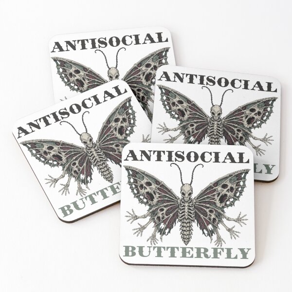 Item preview, Antisocial Butterfly designed and sold by Hexcellent Designs.