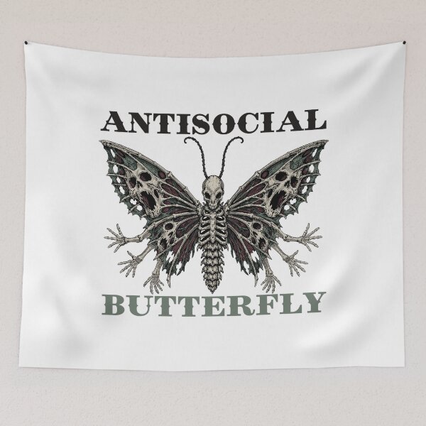 Item preview, Antisocial Butterfly designed and sold by Hexcellent Designs.