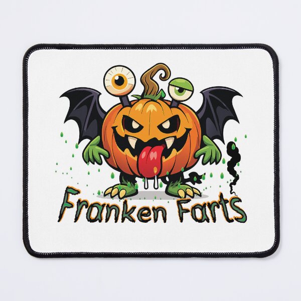 Item preview, Halloween Cartoon illustrtion Franken Farts silly Jack-o-lantern designed and sold by Art-Horizon.