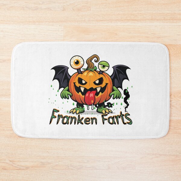 Item preview, Halloween Cartoon illustrtion Franken Farts silly Jack-o-lantern designed and sold by Art-Horizon.