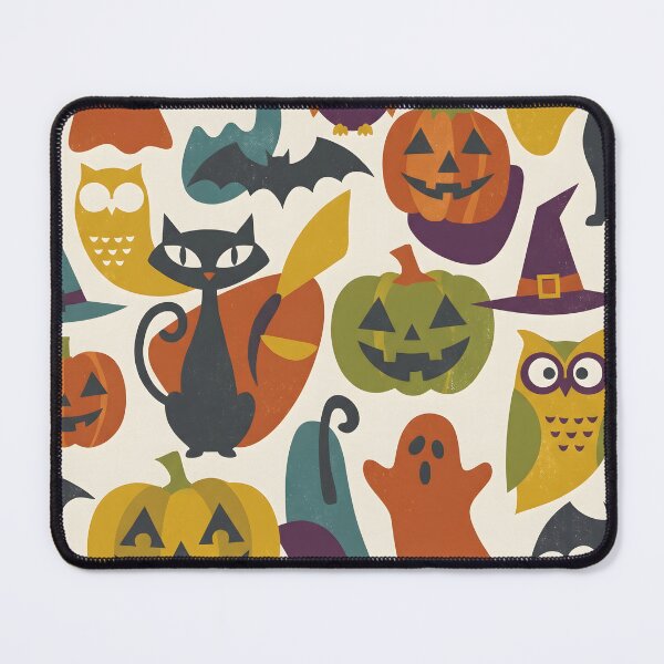 Item preview, Mid-Century Modern Halloween Pattern designed and sold by ShabanMerch⭐⭐⭐.
