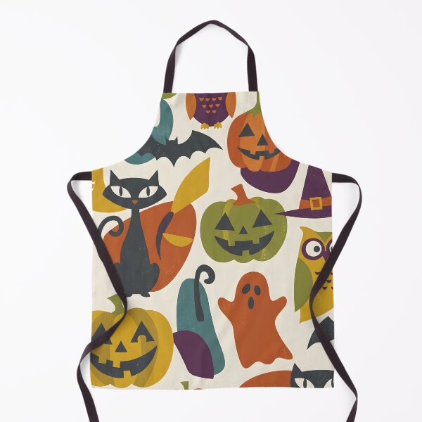 Item preview, Mid-Century Modern Halloween Pattern designed and sold by ShabanMerch⭐⭐⭐.