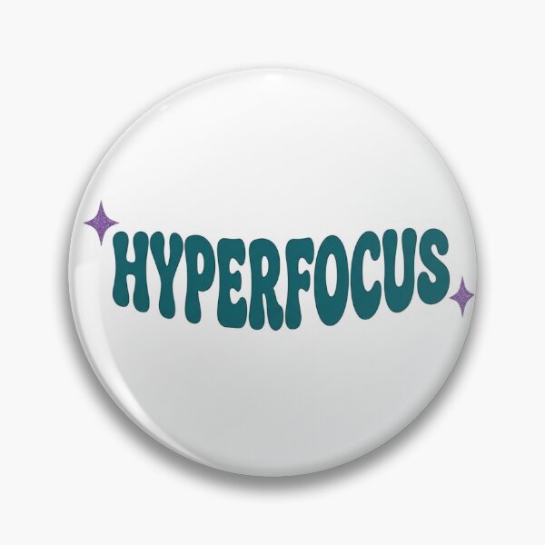 Item preview, Hyperfocus Motivation - Focus and Productivity Typography designed and sold by mryan78.