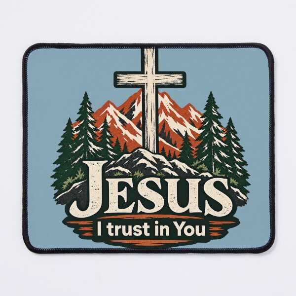 Item preview, Jesus I trust in you designed and sold by randoprintco.