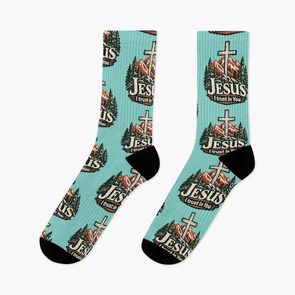 Item preview, Jesus I trust in you designed and sold by randoprintco.