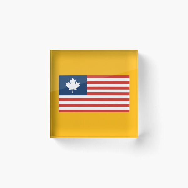 Item preview, Amerida Flag (with Blue Union) designed and sold by Karate Octopus.
