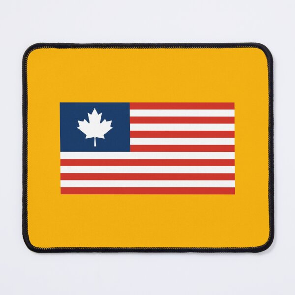 Item preview, Amerida Flag (with Blue Union) designed and sold by Karate Octopus.