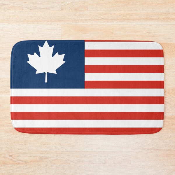 Item preview, Amerida Flag (with Blue Union) designed and sold by Karate Octopus.