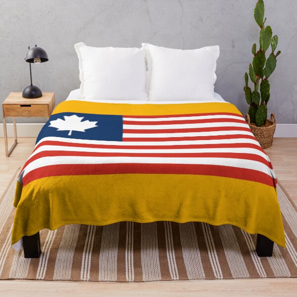 Item preview, Amerida Flag (with Blue Union) designed and sold by Karate Octopus.
