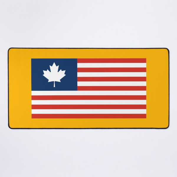 Item preview, Amerida Flag (with Blue Union) designed and sold by Karate Octopus.
