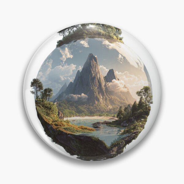 Item preview, Mini Planet Earth Fantasy Landscape Nature Sphere  designed and sold by LC&LCPlatform.