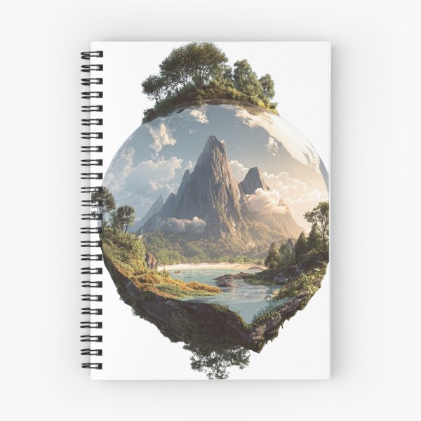 Item preview, Mini Planet Earth Fantasy Landscape Nature Sphere  designed and sold by LC&LCPlatform.