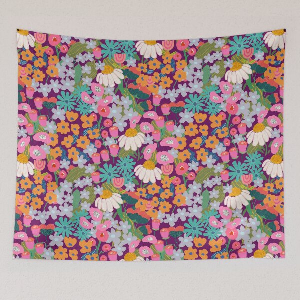 Item preview, Whimsical wildflower garden designed and sold by Navitaloves.