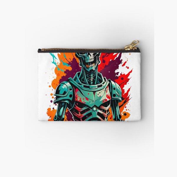 Item preview, Title: Cyberpunk Robot Skull with Colorful Paint Splashes designed and sold by H.M. Bright Design.