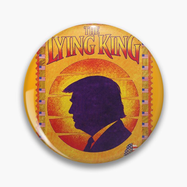 Item preview, The Lying King Funny Political Satire Postage Stamp designed and sold by Youngkev-arts.