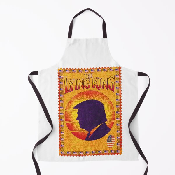 Item preview, The Lying King Funny Political Satire Postage Stamp designed and sold by Youngkev-arts.