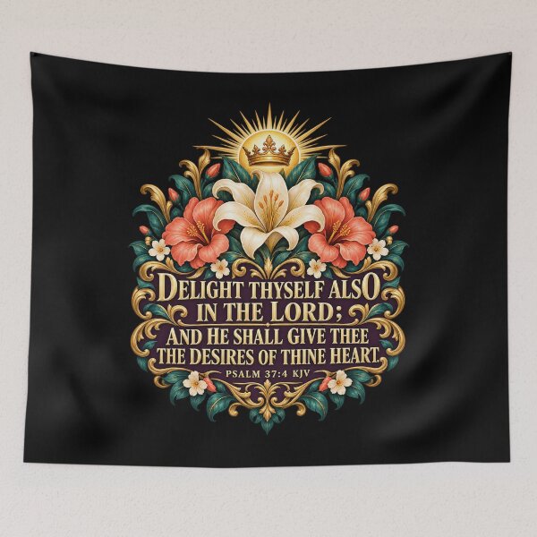 Item preview, Psalm 37:4 Delight Thyself Christian Verse designed and sold by ChristianLife.