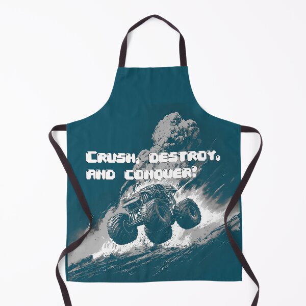 Item preview, Crush, destroy, and conquer! (MONSTER TRUCK) DESIGN for lovers and fans #3 designed and sold by UrbanTRIP.
