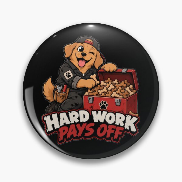 Item preview, Hard work pays off designed and sold by Konvero.