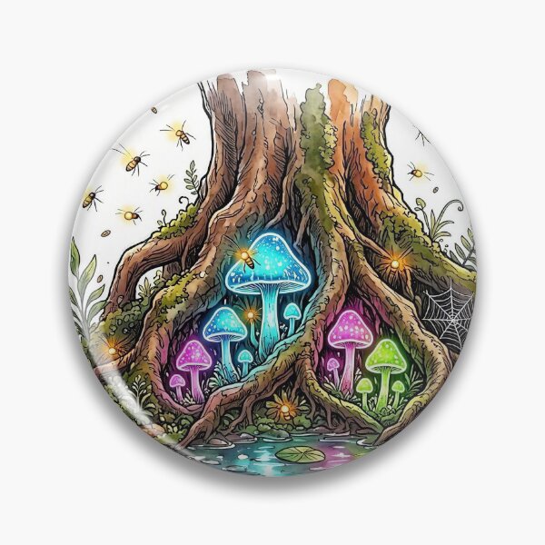 Item preview, Mysteries of Nature - Abstract Cosmic Earth Illustration designed and sold by Breezes-of-Ida.
