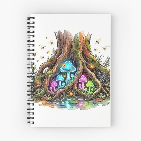 Item preview, Mysteries of Nature - Abstract Cosmic Earth Illustration designed and sold by Breezes-of-Ida.