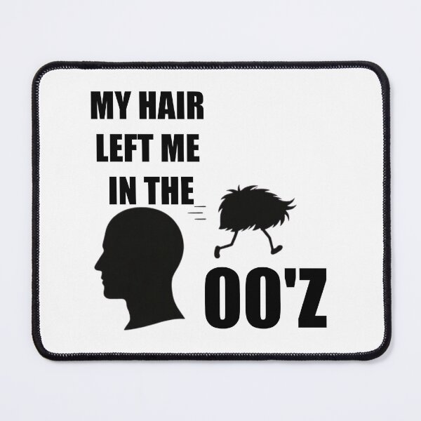 Item preview, funny hair loss, bald humor, aging joke design designed and sold by hardingcarl2.