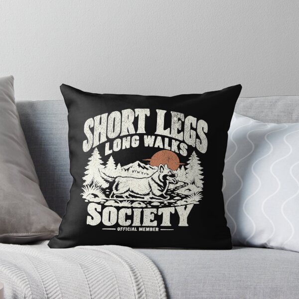 Item preview, SHORT LEGS LONG WALKS SOCIETY CORGI designed and sold by Bossy Dogs Co..